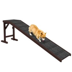 Dog Ramp For Dogs With Non-slip CarDog And Top Platform
