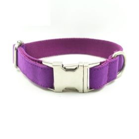 Dog Bow Tie Solid Dog Collar