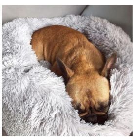 Dog Beds For Small Dogs Round Plush  Kennel Dog Nest Mat Puppy Beds