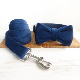 Bow Dog collar large and small Dog traction collar Dog chain