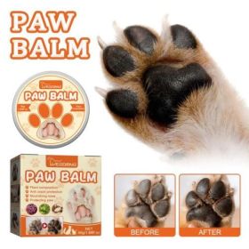 Natural Plant Formula Pet Paw Balm For Dogs, Softens Dry Paw Pads, Lick-Proof, 1.7 Oz Paw Balm