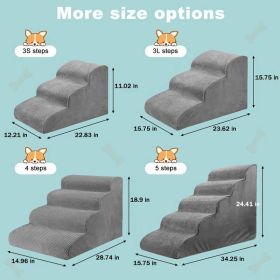 Dog Stairs For Small Dogs 3-4 Steps