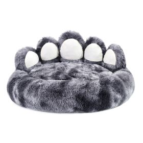 Cute Dog Bear Paw Shape Dog Bed, Dog Beds & Furniture For Small And Medium Dogs, Cozy Plush CuteBeds For Indoor cat