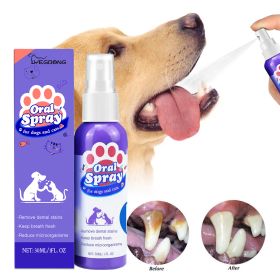 And Dog Teeth Cleaning Spray To Remove Tooth Stains Fresh Breath Dog Oral Care Spray