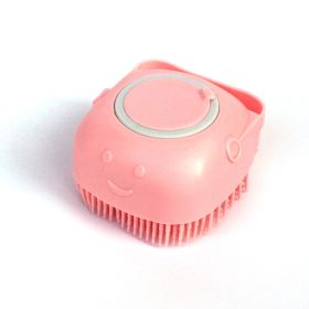 Silicone Dog Bath Massage Gloves Brush Dog  Bathroom Cleaning Tool Comb Brush For Dog Can Pour Shampoo Dog Grooming Supplies