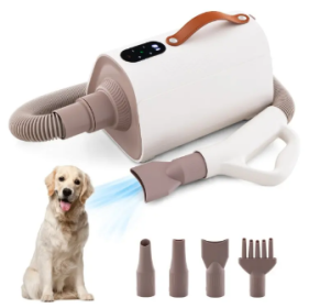 1 Pc Dog  Hair Blower With Negative Ion Function And Adjustable Temperature