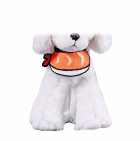 Cute Small Dog Shrimp Sushi Bibs