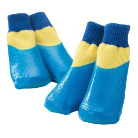 4 Pcs Dog Knitted Socks Leg Socks Teddy Small Dog