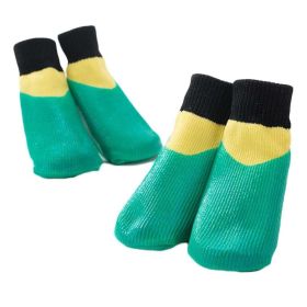 4 Pcs Knitted Socks For Dogs
