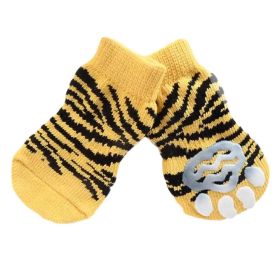 4 Pcs Cute Puppy Knitted Socks