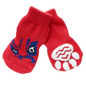 4 Pcs Cute Puppy Socks Knitted