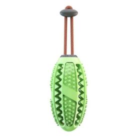 Food Dispenser Puppy Chewing Training Squeaky Leakage Ball