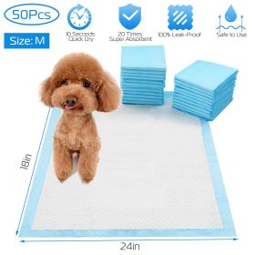 50Pcs / Set, Dog Training / Puppy Pee Pads