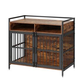 VEVOR Furniture Style Dog Crate with Storage