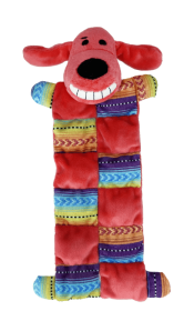 Multipet Smiling Loofa Mat Plush Dog Toy