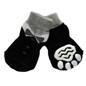 4 Pcs Cute Puppy Socks Knitted Dog Socks