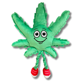 MJ the Weed Leaf 420 Dog Toy