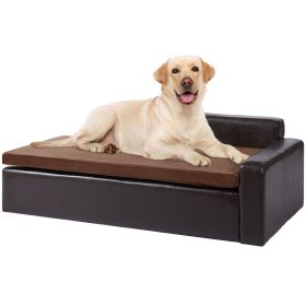 VEVOR Large Dogs Sofa Black