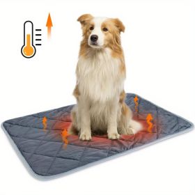 Dog Bed Non-Slip Mat, Extra Warm Thermal Pet Pad  Self-Heating