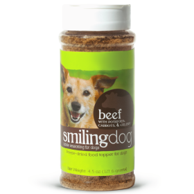 Smiling Dog Kibble Seasoning (Supplement Type: Beef, Potato, Carrots & Celery)