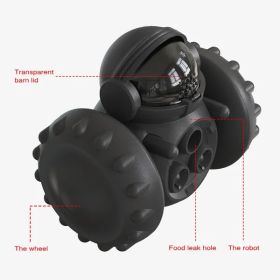 PawPartner Dog Tumbler Interactive Toys (Color: Black, Ships From: China)