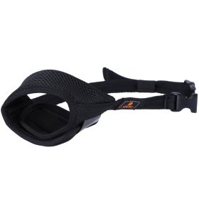 Mouth Cover To Prevent Eating Indiscriminately Large Labrador Dog (Color: Black, Size: L)