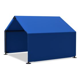 Dog Shade Shelter Outdoor Tent For Small Medium Dogs (Color: Blue)