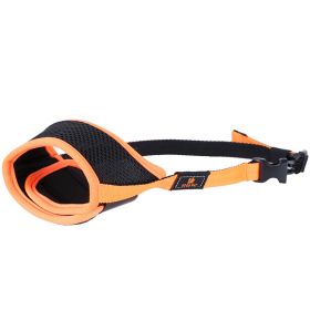 Mouth Cover To Prevent Eating Indiscriminately Large Labrador Dog (Color: Orange, Size: XXL)