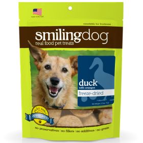 Smiling Dog Freeze-Dried Treats (Supplement Type: Duck & Orange)