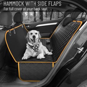 Cargo Liner for Dogs; Water Resistant (Colour: Orange, Size: 54 * 58 inches (137 * 147cm))