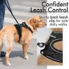 Dog Harness; No-Pull Harness with 2 Leash Clips