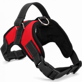 Dog Chest Strap Traction Rope Explosion proof Flushing Dog Chest Strap (Colour: Blue, Specifications (length * width): M)