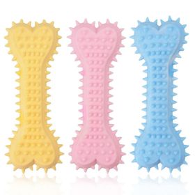 2pcs New Dog Grinding Teeth Biting Toys (Colour: 2pcs, Size: Pink)