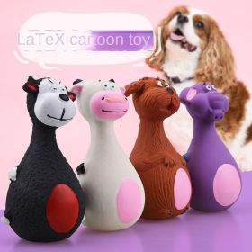 Latex Sound Toys For Dogs (Color: Purple Elephant)
