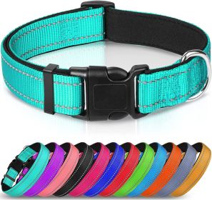 Reflective Dog Collar; Soft Neoprene (Color: Purple, Size: Small (Pack of 1))