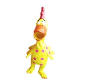 Dog Toys Screaming Chicken (Color: Yellow)