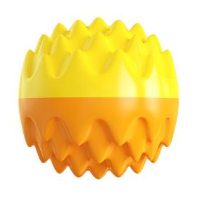 Dog Molar Toothbrush Toys Chew (Color: Orange Ball)