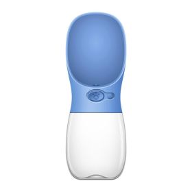 Pet Water Cup Outdoor Portable Water Bottle (Color: Sea Blue, Style: 350 ML)