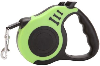 Dog Leash Retractable For Small Medium Dog (Color: Green)
