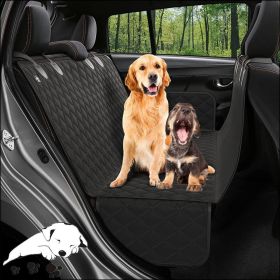 Cargo Liner for Dogs; Water Resistant (Colour: Black, Size: 54 * 58 inches (137 * 147cm))