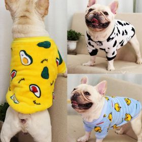 Autumn/Winter Warm Dog Coat Small And Medium Dogs (Colour: Brown Leopard Print, Size: 2XL)