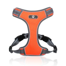 Dog Harnesses Traction Rope (Colour: Orange, Specification (L * W): M (12-32 kg))
