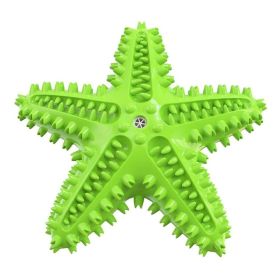 Dog Toys For Large Dogs Teeth Cleaning Chew (Color: Green)