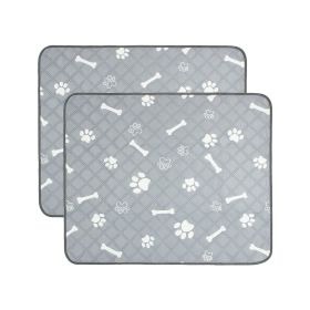 2Pcs Washable Pee Pads For Puppies (Size: M)