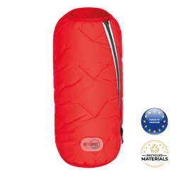 Sustainable Dog Jacket Vest (Color: Red, Size: XS-2)