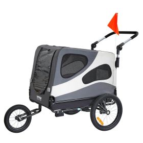 VEVOR Dog Bike Trailer 100 lbs (Default: Default)