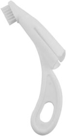 Puppy Finger Toothbrush Dogs Teeth (Color: White)