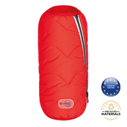 Sustainable Dog Jacket Vest (Color: Red, Size: XS-2)