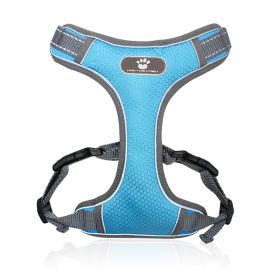 Dog Harnesses Traction Rope (Colour: Light Blue, Specification (L * W): XL (55-90kg))