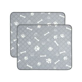 2Pcs Washable Pee Pads For Puppies (Size: M)